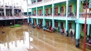 Kondisi dayah hari pertama pasca banjir (rabu, 11/2)